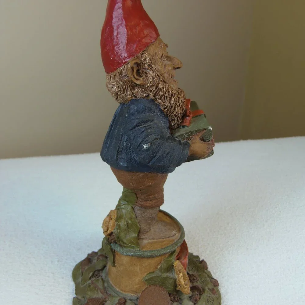 Vintage 1984‎ Tom Clark Gnome Happy Figurine Present Whimsy Fairy Fantasy World